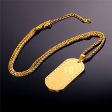 Mens Taurus necklace, zodiac sign jewelry