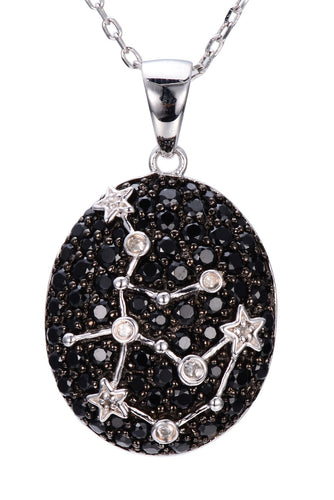 Aquarius constellation jewelry, zodiac necklace