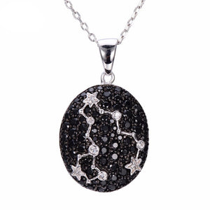 Pisces constellation jewelry, zodiac necklace