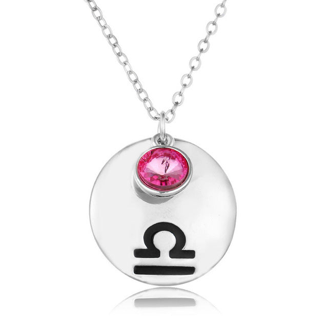 Libra Jewelry Gift Pendant Necklace