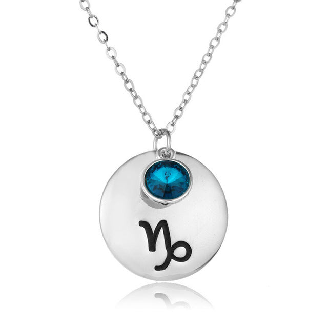 Capricorn Jewelry Gift Pendant Necklace