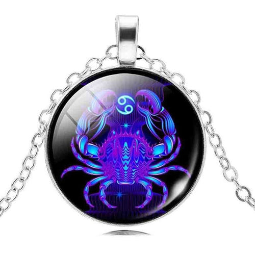 Cancer zodiac necklace