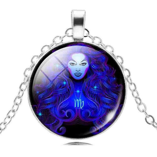 Virgo zodiac necklace