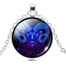 Aries zodiac necklace