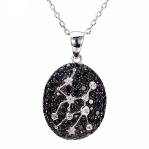 Virgo constellation jewelry, zodiac necklace