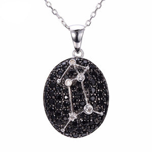 Aries constellation jewelry, zodiac necklace