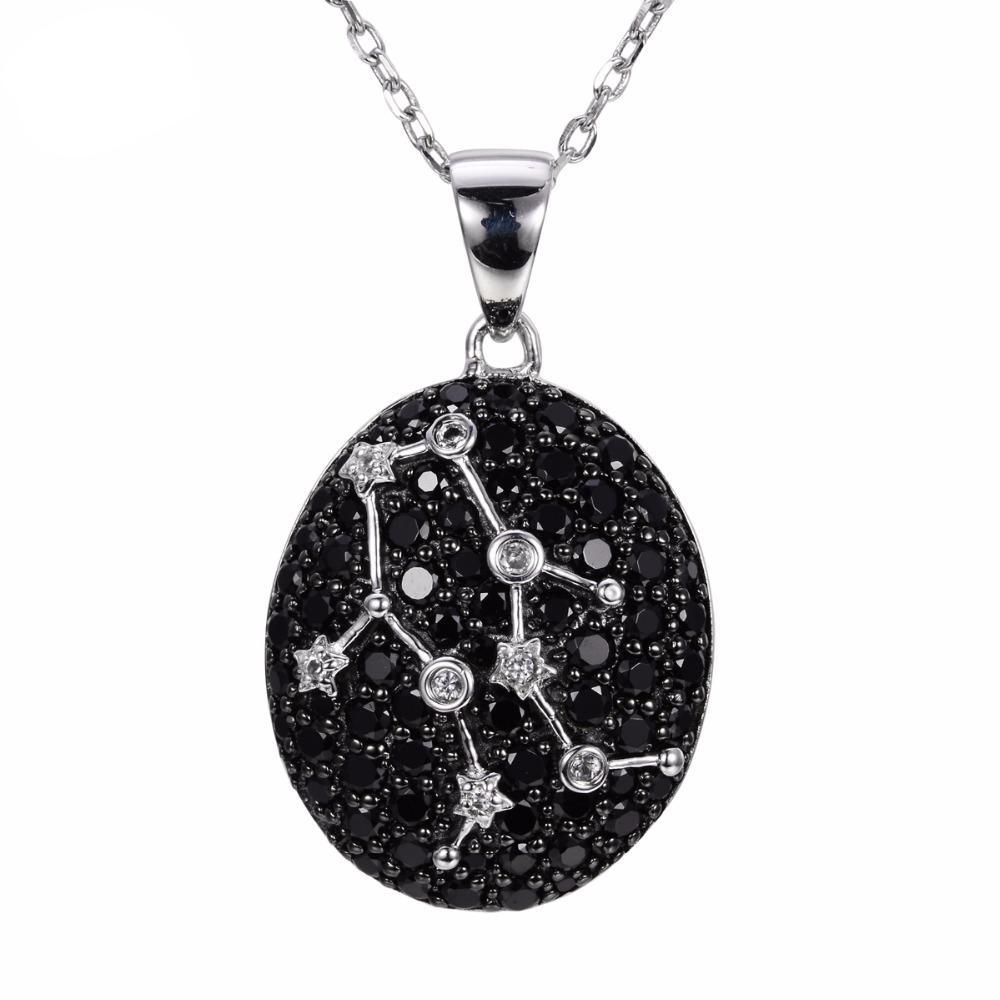 Gemini constellation jewelry, zodiac necklace