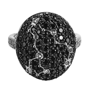 Pisces constellation jewelry, horoscope rings astrology