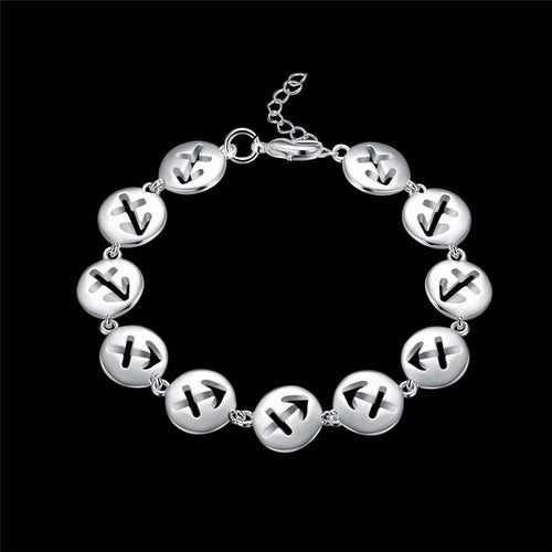 Zodiac sign bracelets, star sign jewellery