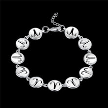 Zodiac sign bracelets, star sign jewellery