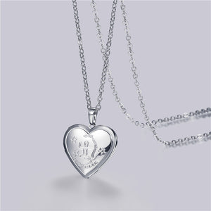 heart pendant with photo inside