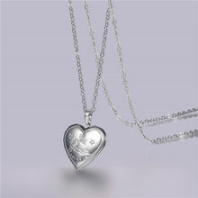 heart pendant with photo inside