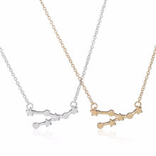 star sign constellation necklace, zodiac necklace