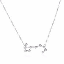 Zodiac constellation jewelry, star necklace