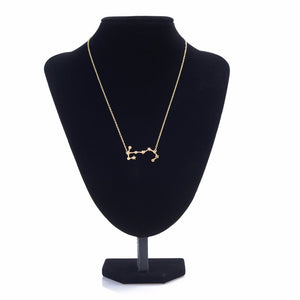 scorpio necklace, star sign necklace
