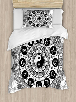 yin yang bedding queen, ying yang bedspread