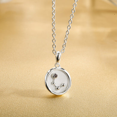 Aquaruis constellation necklace, cool jewelry