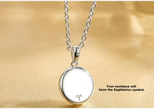 Sagittarius constellation jewelry, zodiac star necklace